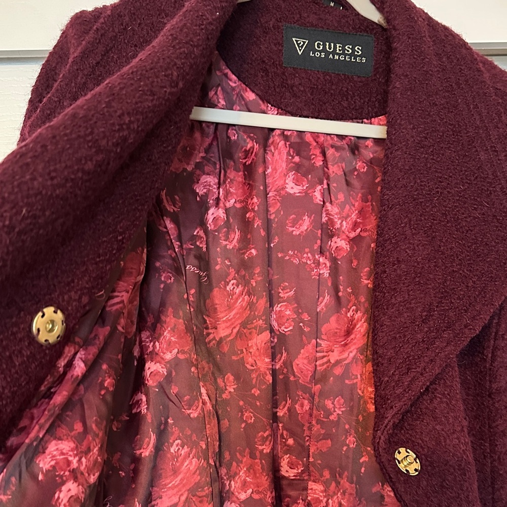 Guess Deep Red Outerwear